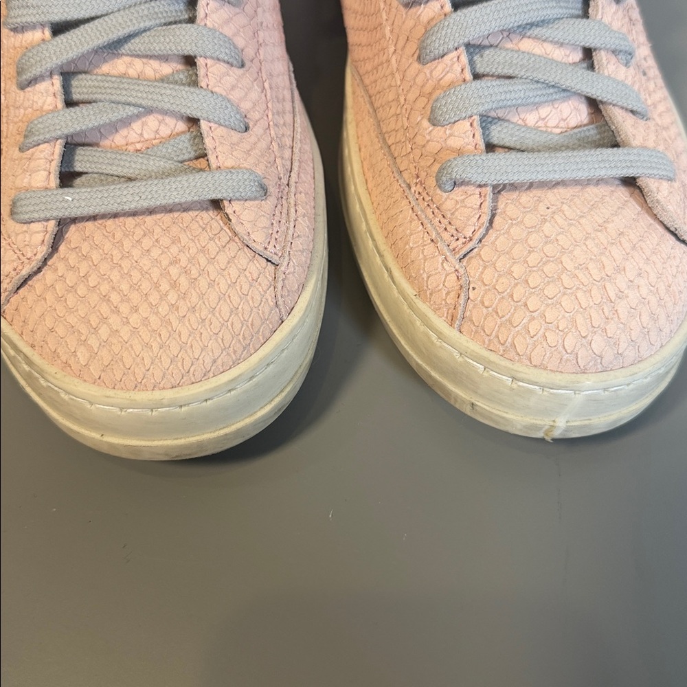 P448 PINK PYTHON JOHN SNEAKERS 38 - image 3